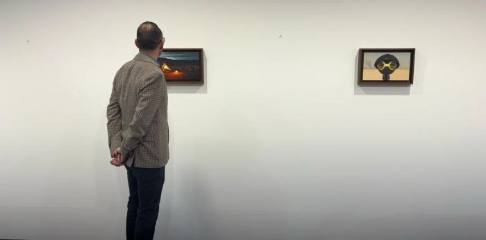 Image 5 of article El director general de Cultura visita a los artistas que exponen en UVNT Madrid y en Hybrid