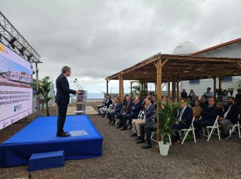 Imagen del artículo Transportes inicia la construcción de la estación de Temisas, un referente para la observación de los cambios en la Tierra