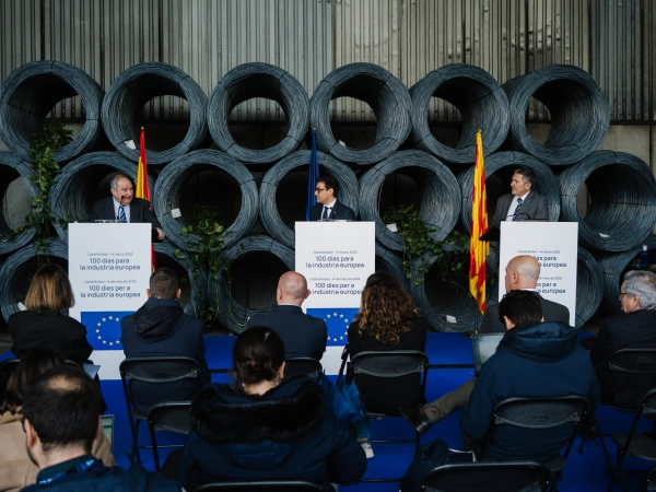 Imagen del artículo Hereu reivindica ante Séjourné el objetivo de convertir a España en el motor industrial del sur de Europa