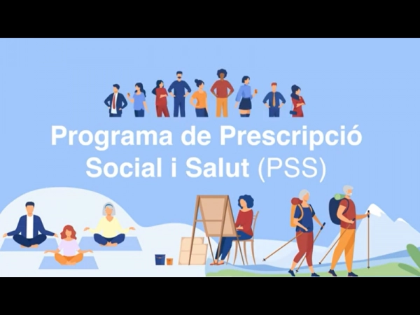 Imagen del artículo Prop de 30 mil persones han rebut l'últim any una prescripció social des de l'Atenció Primària per millorar el seu benestar emocional
