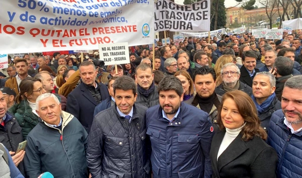 Imagen del artículo El Gobierno andaluz respalda a los regantes de Almería en Madrid y defiende el trasvase Tajo-Segura