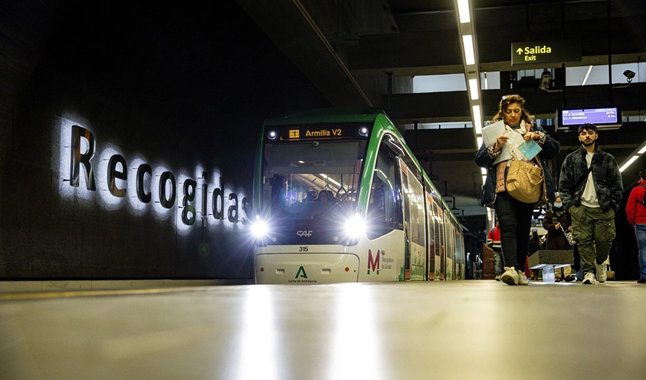Imagen del artículo La Junta incorpora tres nuevos trenes al servicio comercial del Metro de Granada