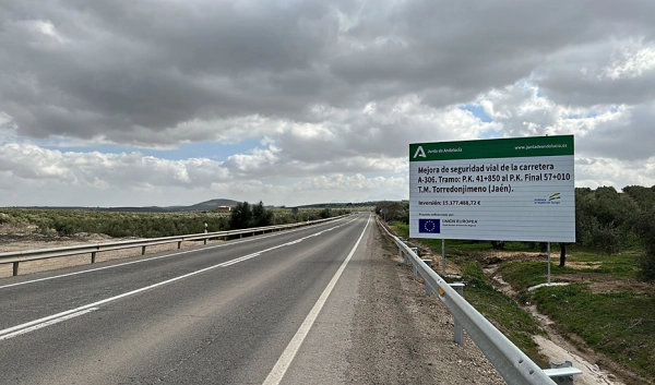 Imagen del artículo La Junta inicia las obras de mejora de capacidad de la A-306 en Jaén por 15 millones euros