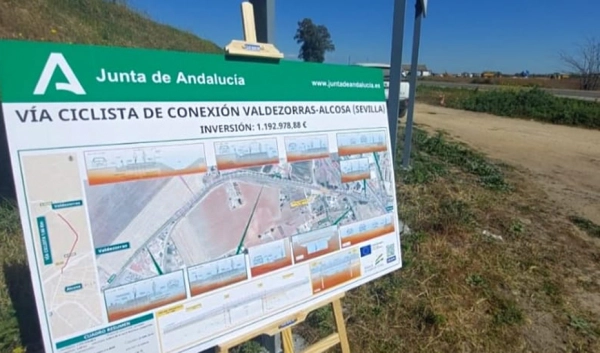 Imagen del artículo Comienza la obra del carril bici que unirá Valdezorras y el Parque Alcosa en Sevilla