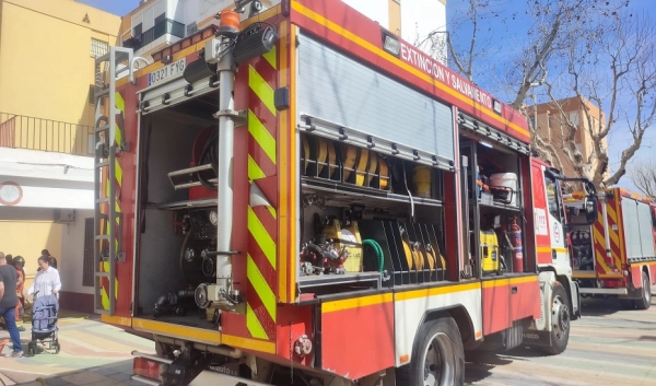 Imagen del artículo Ocho personas afectadas tras el incendio de una vivienda en Huelva capital