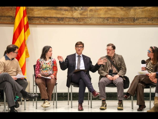 Imagen del artículo President Illa: L'habitatge adaptat i el treball amb suport són claus per viure el vostre projecte de vida