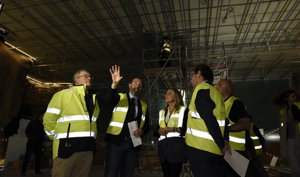 Imagen del artículo Las obras de la sala multiusos de la estación Alcázar Genil del Metro de Granada finalizarán en junio