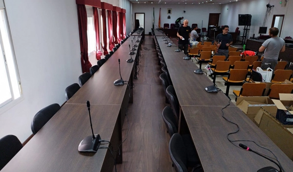 Imagen del artículo Una sala de prensa virtual para seguir un macrojuicio en la Audiencia de Algeciras