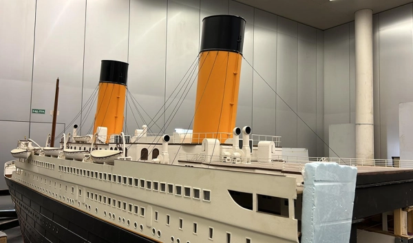 Imagen del artículo El Pabellón de la Navegación acoge desde el 5 de mayo la muestra 'Titanic: La reconstrucción'
