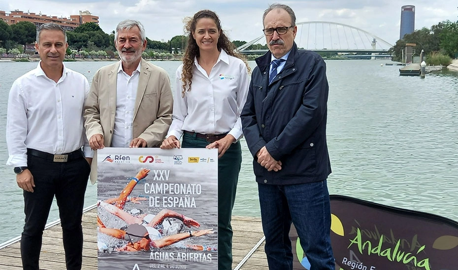 Imagen del artículo Cerca de 200 nadadores participarán en Sevilla en el Campeonato de España de Aguas Abiertas Open 2023