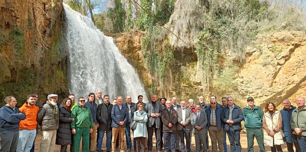 Imagen del artículo Blasco destaca que el Monasterio de Piedra es uno de los destinos más emblemáticos de Aragón en su reapertura institucional