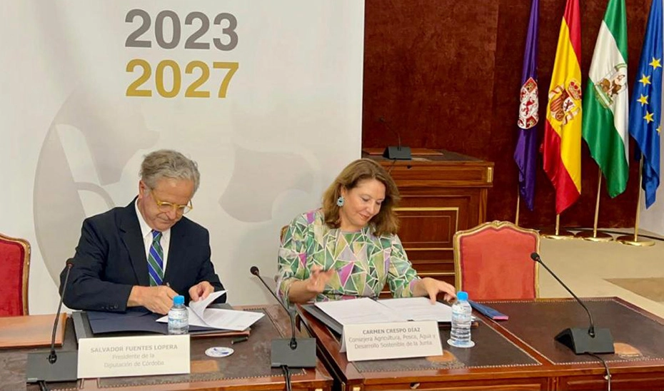 Imagen del artículo Junta y Diputación firman un protocolo para la mejora del abastecimiento de agua en el Norte de Córdoba