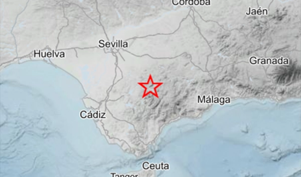 Imagen del artículo Registrado un terremoto de magnitud 3,5 con epicentro en Algodonales