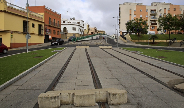 Imagen del artículo Licitadas las obras de electrificación, señalización y estaciones del tranvía de Alcalá de Guadaíra