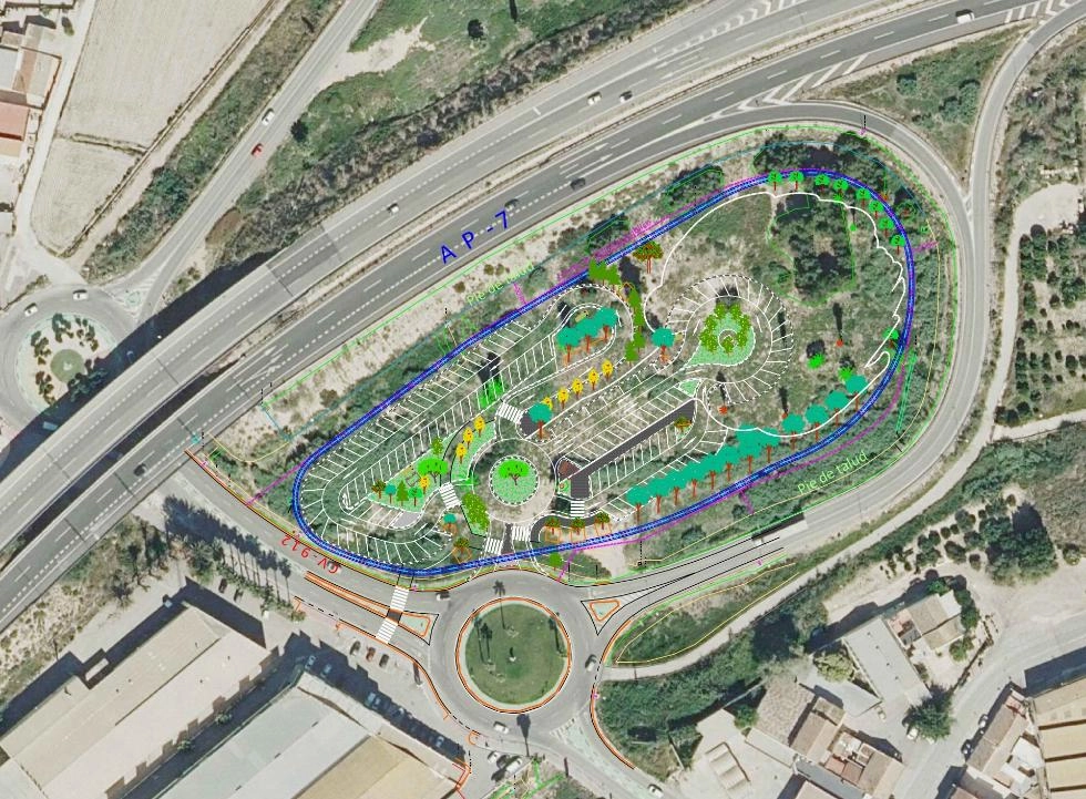Imagen del artículo La Generalitat destina 425.000 euros para construcción del aparcamiento en la CV-912 en Almoradí que fomentará el uso compartido de coches