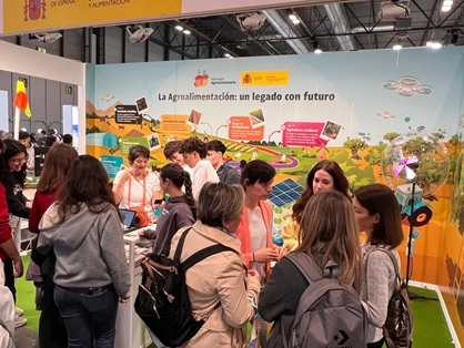 Image 1 of article El Ministerio de Agricultura, Pesca y Alimentación participa un año más en la feria de educación Aula