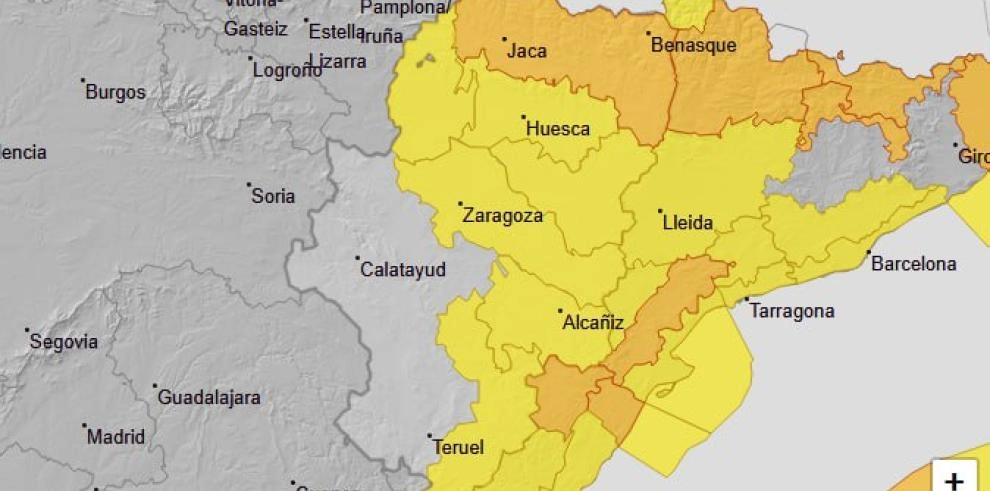 Imagen del artículo Aviso naranja por vientos y amarillo por nevadas en el Pirineo este sábado