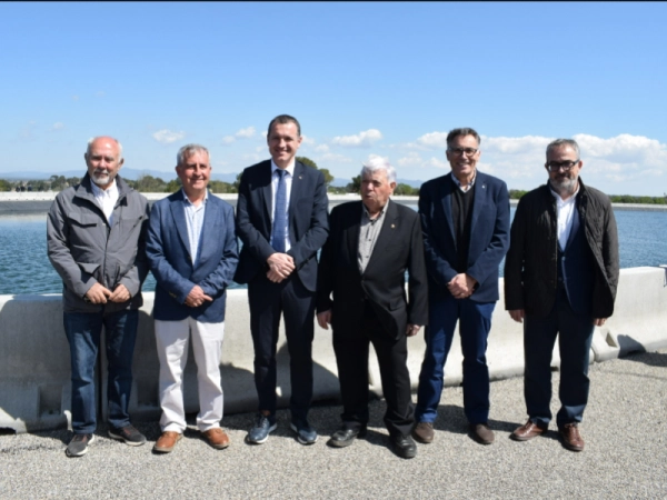 Imagen del artículo El conseller Ordeig inaugura el regadiu de Valls, que portarà aigua a 470 hectàrees de cultius