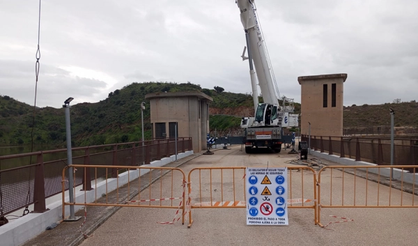 Imagen del artículo La Junta realiza obras en el embalse de Casasola para mejorar el control del caudal  en el río Campanillas