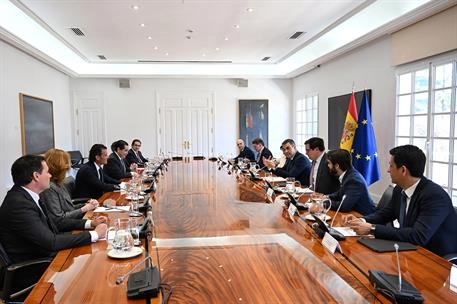 Image 1 of article El presidente del Gobierno se reúne con directivos del sector de la ciberseguridad española