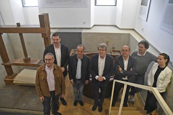Imagen del artículo López Campos destaca o interese social e cultural da musealización da Fábrica de Papel da Lavandeira