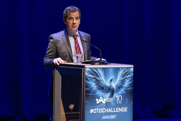 Imagen del artículo El consejero Irujo destaca en el #OTDChallenge que la digitalización es un paso ineludible para el desarrollo y crecimiento de las empresas 

Ha remarcado que queda mucho camino por hacer, pero ha resaltado que ya un 25% de las empresas de la Comunidad Foral están invirtiendo en servicios de digitalización   	 		 		02/04/2025 		    		 			 			 				 						 							camera_alt