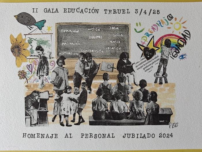 Image 2 of article Teruel agradece el compromiso y dedicación del personal jubilado del ámbito educativo en la provincia