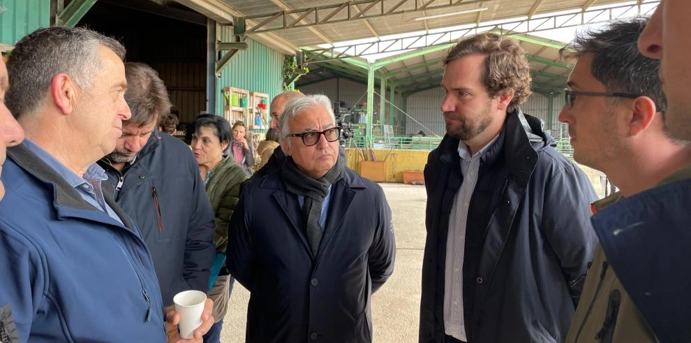 Imagen del artículo Rincón, el eurodiputado Borja Giménez y representantes ganaderos hacen frente común ante el nuevo Reglamento Europeo de Transporte de Animales Vivos