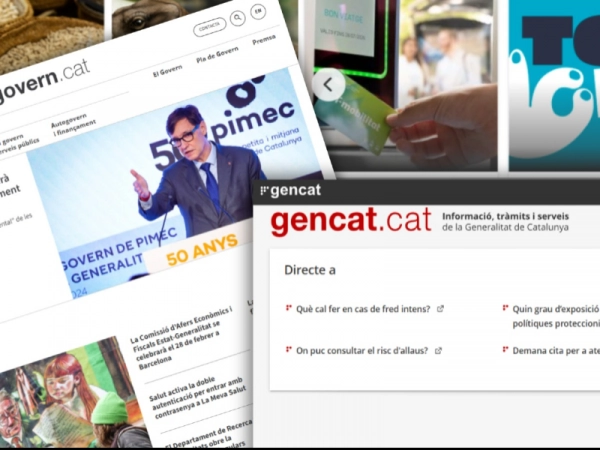 Imagen del artículo La transformació de l'ecosistema digital de la Generalitat reduirà el nombre de webs a quasi la meitat per fer-lo més fàcil i accessible i posar la ciutadania al centre