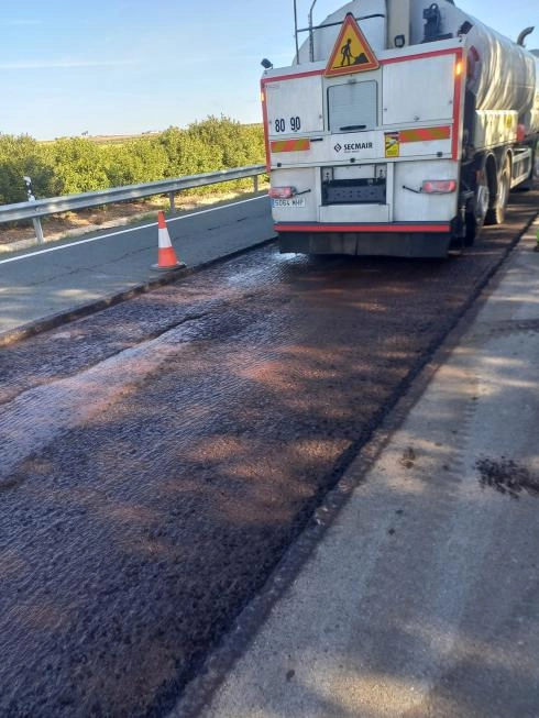 Image 1 of article Transportes inicia los trabajos para rehabilitar el firme de la A-4 en Córdoba con una inversión de 2,7 millones de euros