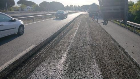 Image 1 of article Transportes arranca los trabajos para rehabilitar el firme de la A-48 en Cádiz con una inversión de 2,9 millones de euros