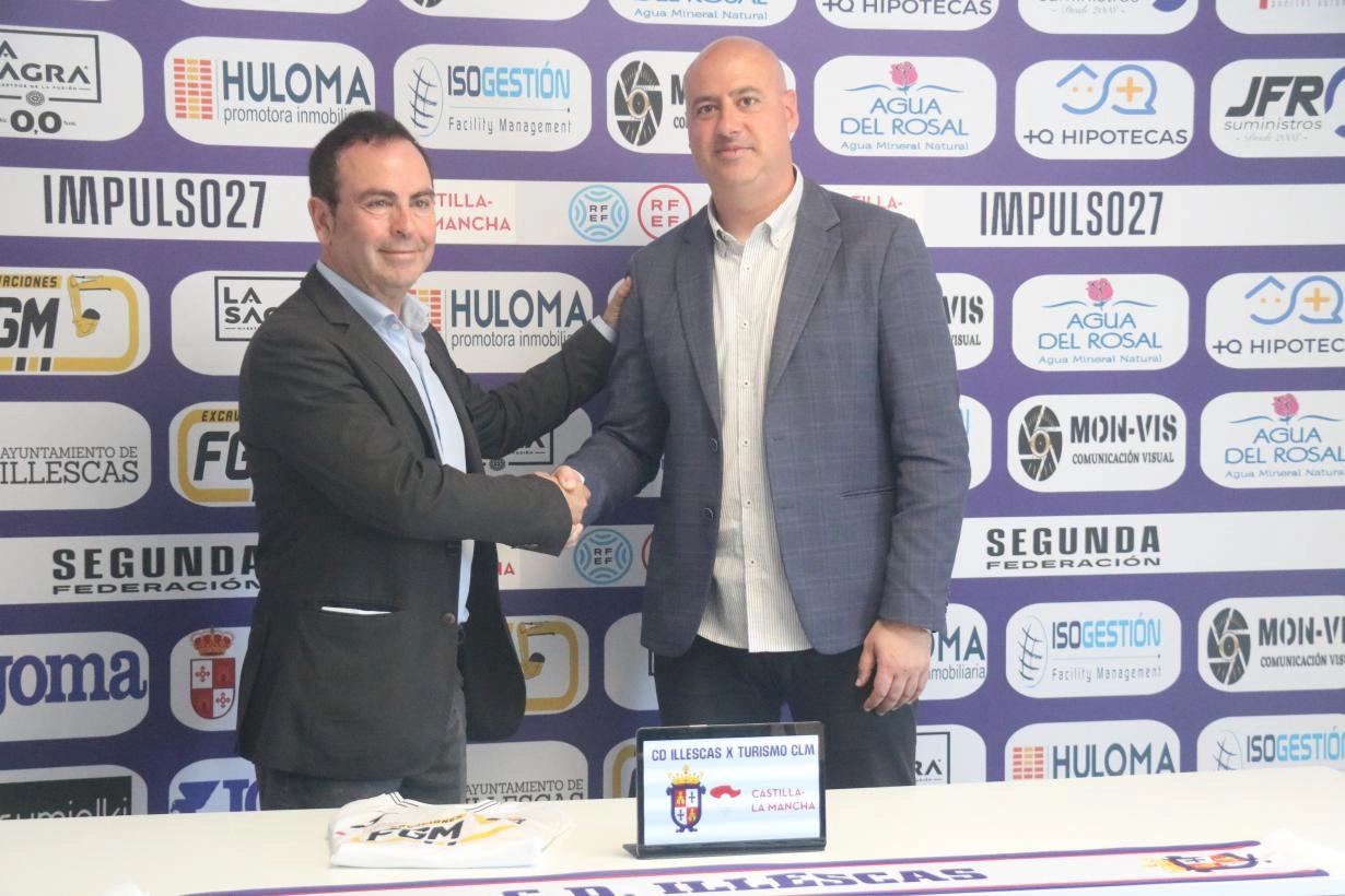 Image 1 of article El Gobierno regional y el Club Deportivo Illescas se unen para promocionar el turismo de Castilla-La Mancha