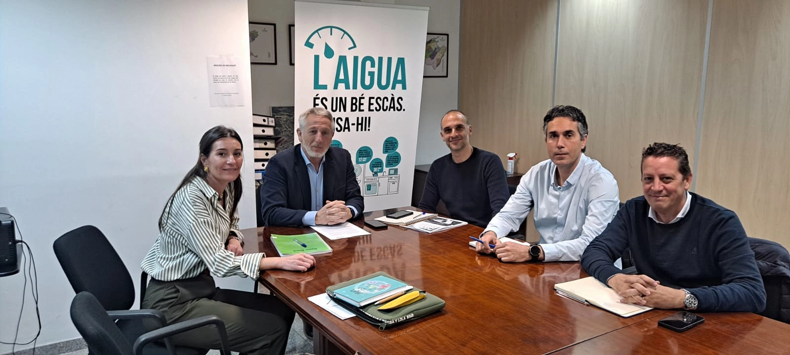 Imagen del artículo El Govern y ASAIB abordan nuevas estrategias para la gestión del agua en Balears