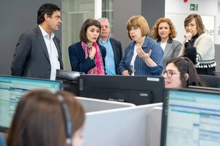 Imagen del artículo El servicio público de teleasistencia betiOn supera las 80.000 personas usuarias y amplía sus instalaciones en Bilbao