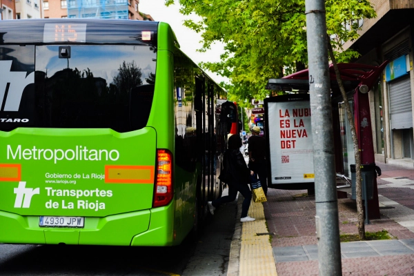 Imagen del artículo El Gobierno de La Rioja declara la gratuidad del Transporte Metropolitano este domingo, día 27, para las participantes en la X Carrera de la Mujer