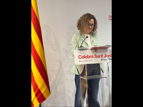 Imagen del artículo La consellera de Cultura participa en la celebració de Sant Jordi a Madrid