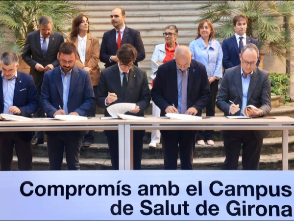 Imagen del artículo El president Illa referma el compromís del Govern amb el Campus de Salut de la Regió Sanitària Girona: No té marxa enrere