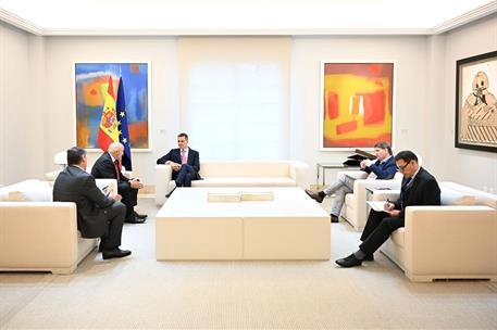 Image 1 of article El presidente del Gobierno aborda con representantes de Conpymes los retos de la pequeña y mediana empresa en España