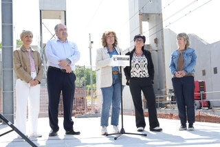 Imagen del artículo Movilidad Sostenible avanza en la construcción de la nueva estación y la supresión de tres pasos a nivel en Usurbil