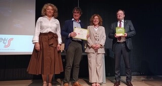 Imagen del artículo Euskal Trenbide Sarea recibe el premio Caminos Euskadi 2025 por el viaducto de Hernani