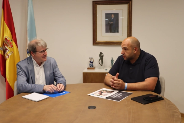 Image 2 of article Lete Lasa recibe aos irmáns Wizner do equipo preolímpico de vela para Los Ángeles e a Erik Martín Bai, subcampión de Europa de Wushu