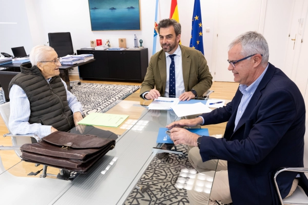 Image 2 of article Rueda desexa a Marta Villaverde un labor que destaque polo diálogo coa xente do mar e a capacidade de xestión