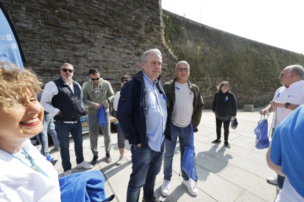Imagen del artículo A Xunta chama á concienciación sobre o cancro de próstata na andaina organizada polo Hospital Universitario Lucus Augusti