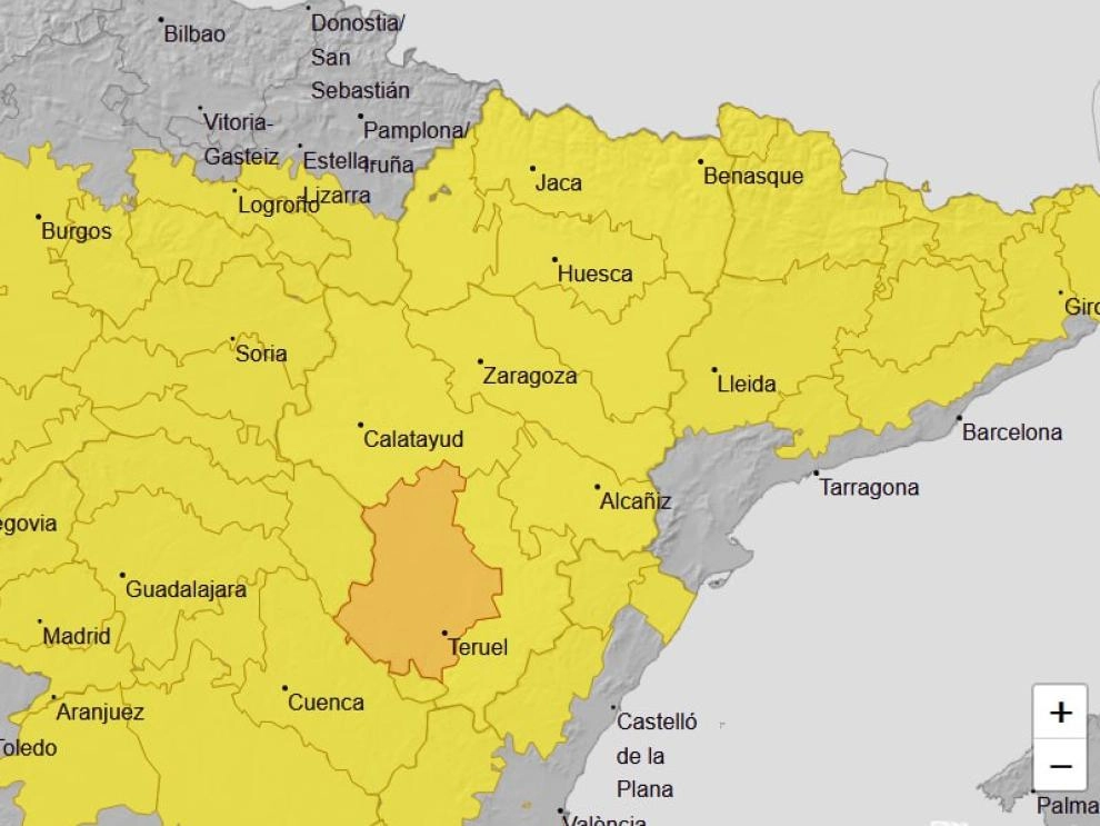 Imagen del artículo Aviso naranja por tormentas en Albarracín y Jiloca