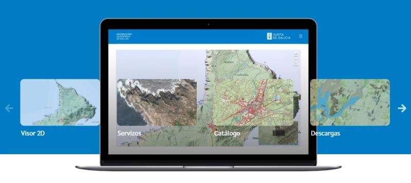 Imagen del artículo La Xunta actualiza el Geoportal de información cartográfica para optimizar su funcionamiento y ofrecer más recursos a la ciudadanía