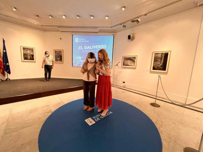 Imagen del artículo Galiverso llega a la Casa de Galicia en Madrid para abrir las  puertas al patrimonio cultural y artístico gallego a través de la realidad virtual