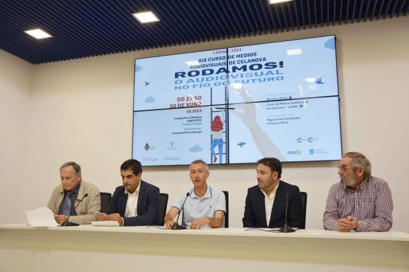 Imagen del artículo El delegado territorial de la Xunta en Ourense participa en la presentación de la 19ª edición del curso de medios audiovisuales de Celanova (CeMAC)