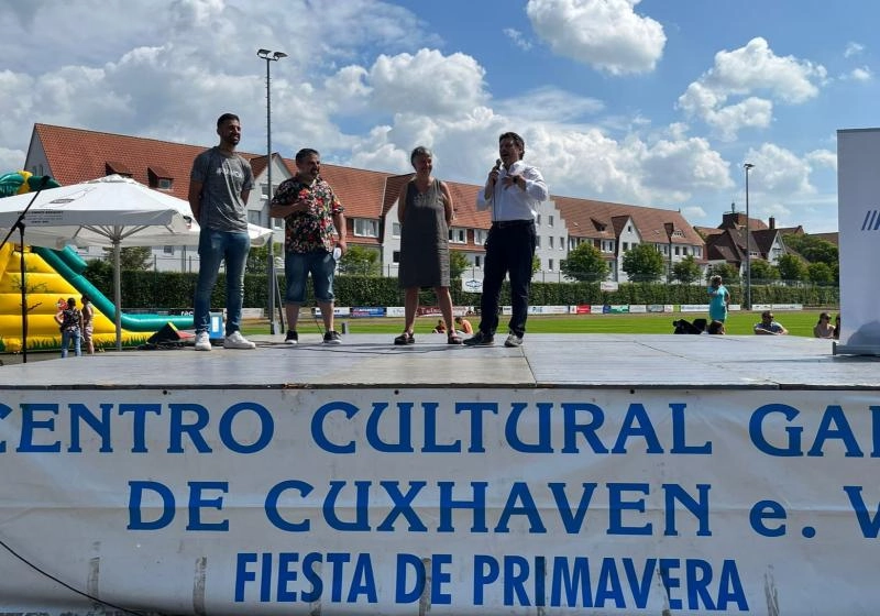 Imagen del artículo Miranda felicita a los gallegos residentes en Cuxhaven por el éxito de su 46 Fiesta de la Primavera