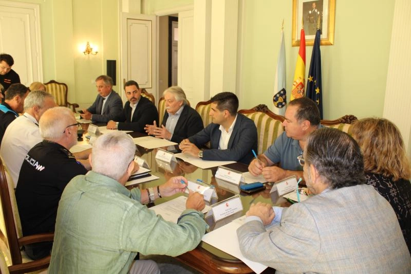 Imagen del artículo El delegado territorial de la Xunta en Ourense asiste a la reunión de la Xunta Local de Seguridade de Ourense