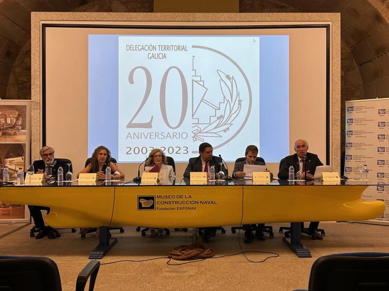 Imagen del artículo Aneiros destaca el papel del colegio de ingenieros navales y oceánicos en Ferrol en la celebración del 20 aniversario de su delegación territorial